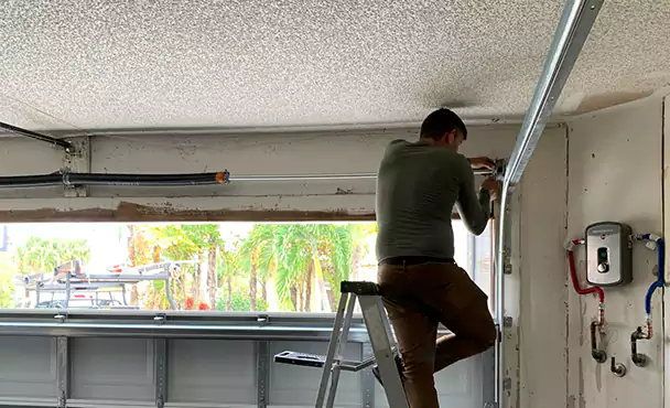 Garage Door Rail Replacement in Sunrise, FL