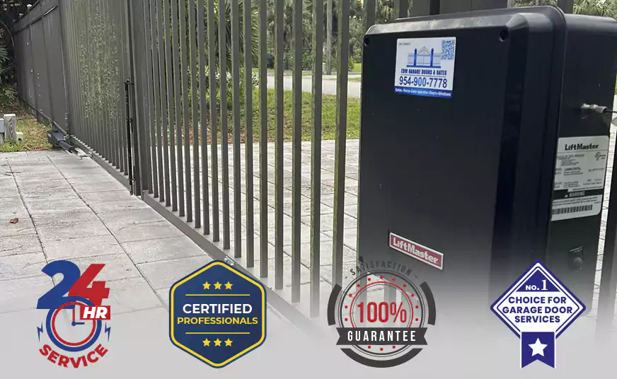 Swing Gate Opener Repair in Sunrise, FL