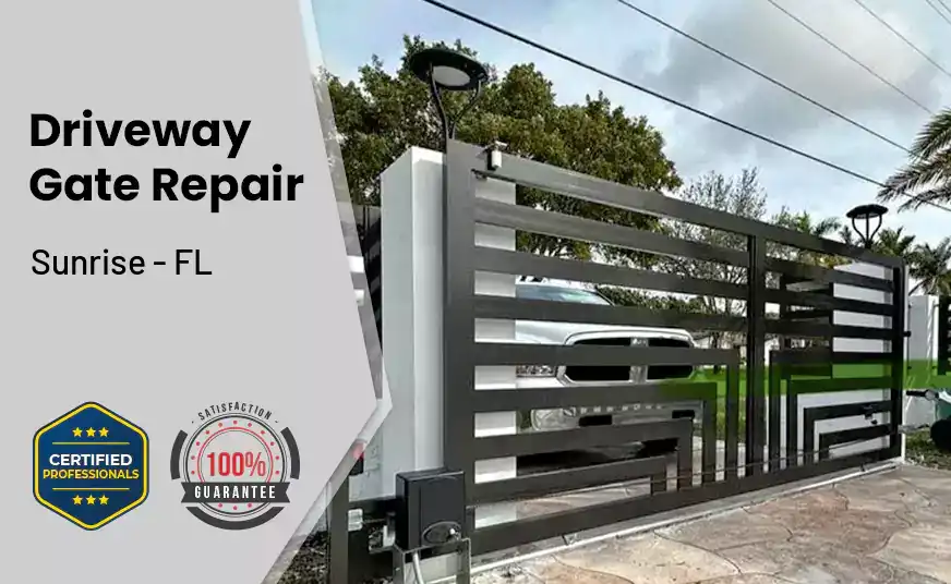 Driveway Gate Repair Sunrise - FL 