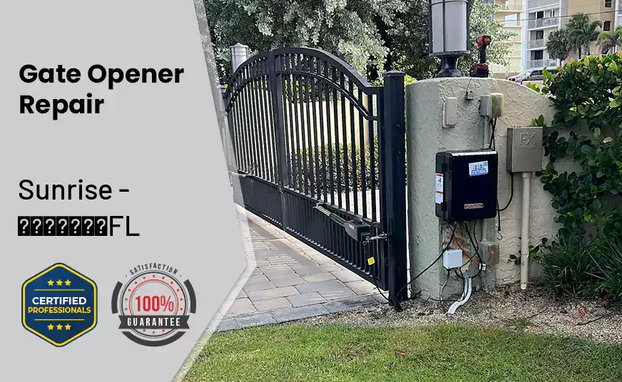 Gate Opener Repair Sunrise - FL 